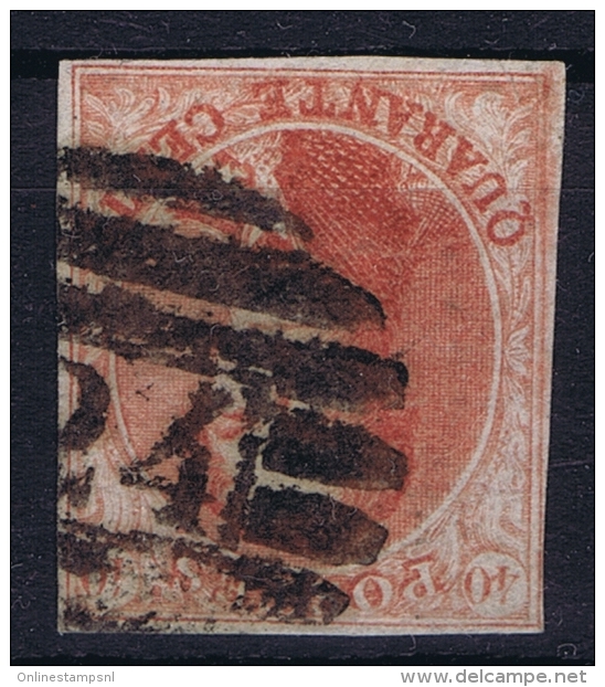 Belgium: 1861  OBP Nr 12 A Used / Obl - 1858-1862 Medallones (9/12)