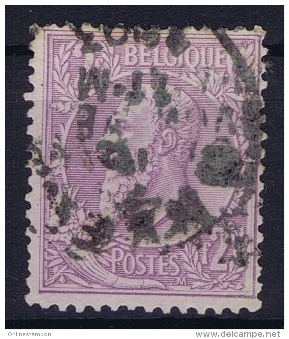 Belgium:   OBP Nr 52 Used Obl - 1884-1891 Léopold II