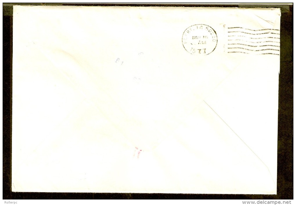 090004 Sc  153a,155a,157a & 159a CHRISTMAS 1977-ALL SE-TENANT-ON FDC AIRMAIL OVERLEAF  PERRY,IA 50220//1977 TRANSIT CDS - Aitutaki