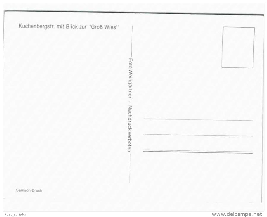 Allemagne - Wiebelskirchen  ? - Kuchenbergstrass Mit Blick Zur Gross Wies - Kreis Neunkirchen