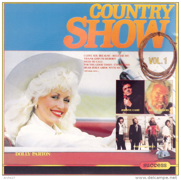 CD - COUNTRY SHOW - Volume 1 - Country Et Folk