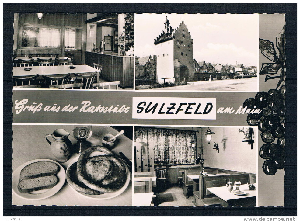 (796) AK Sulzfeld Am Main - Ratsstube - Mehrbildkarte - Kitzingen