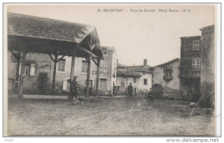 MALINTRAT - Place Du Marché - Hotel Braval  (73595) - Autres & Non Classés