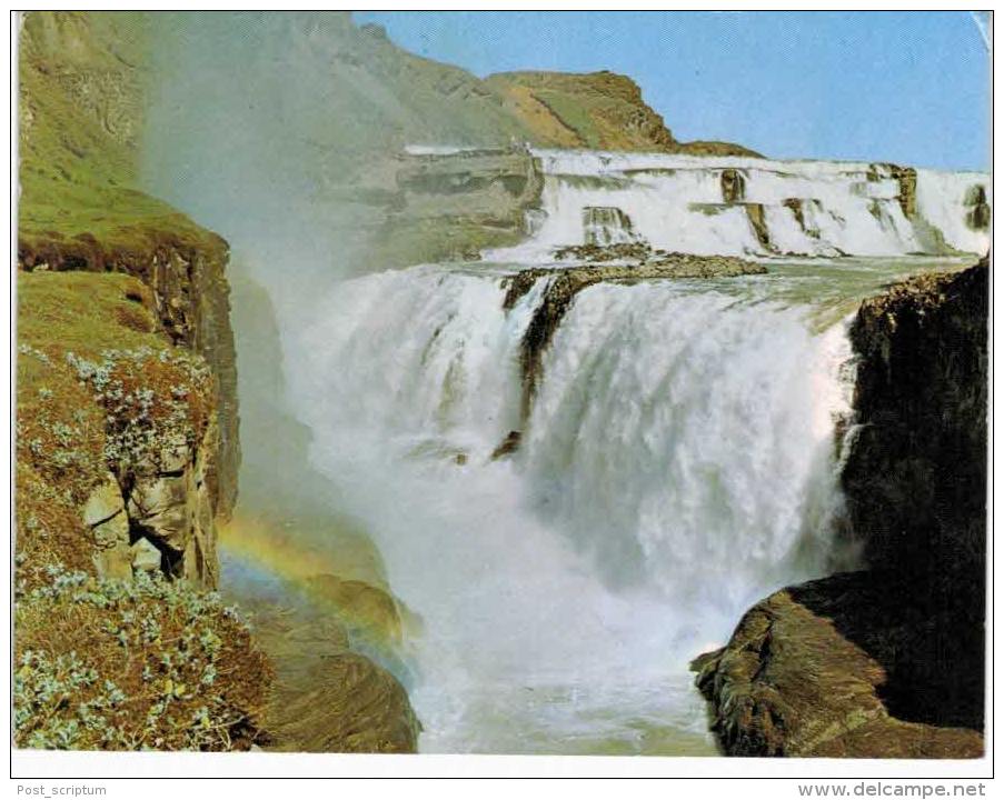 Islande - The Golden Waterfall In River Hvita South Western Iceland - Iceland