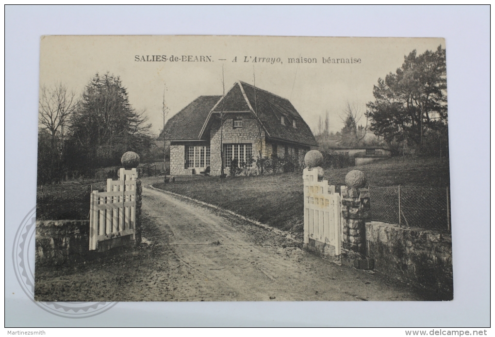 Old Postcard France, Salies De Bearn - A L´Arrayo, Maison Bearnaise - Unposted - Salies De Bearn