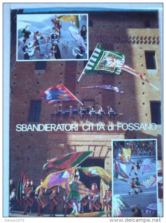 Cart. -  Sbandieratori Della Citta Di Fossano - Cn. - Altri & Non Classificati