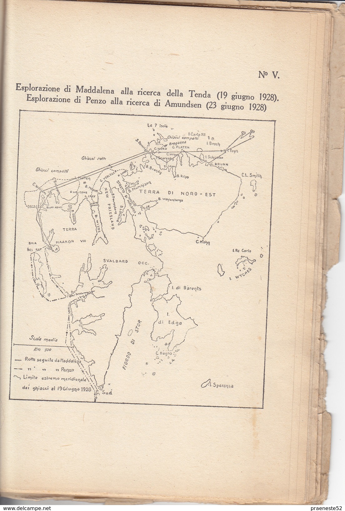 Commissione D'indagini,per La Spedizione Polare Dell'aeronavale Italia-ministro Siriani-umberto Nobile-1930 - Italiano