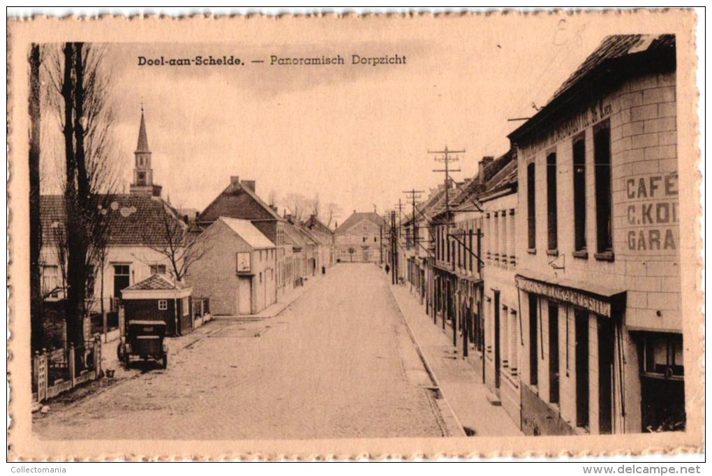 Doel     5 CP Molenstr  Panorama  Molen Oudste V Belgie  Scheldezicht - Andere & Zonder Classificatie