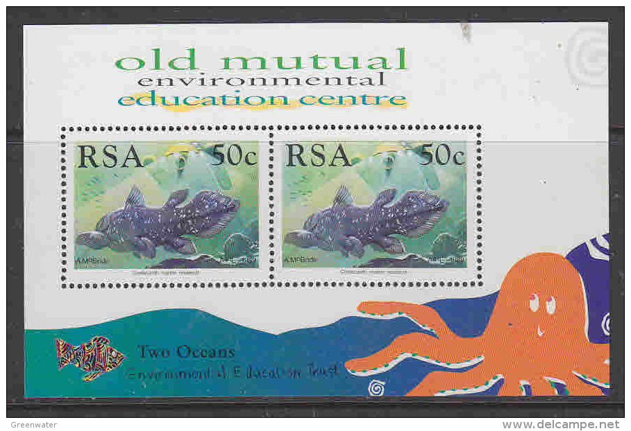 South Africa 1997 Two Oceans Aquarium M/s ** Mnh (18405) - Blokken & Velletjes