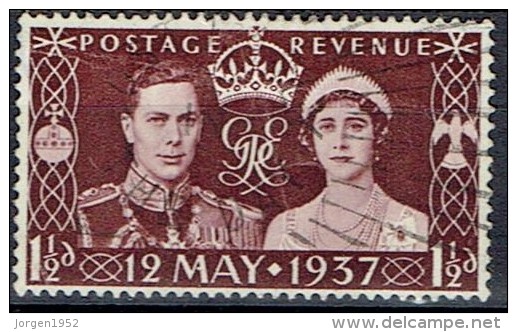 GREAT BRITAIN #  STAMPS FROM YEAR 1937  STANLEY GIBBONS 461 - Oblitérés
