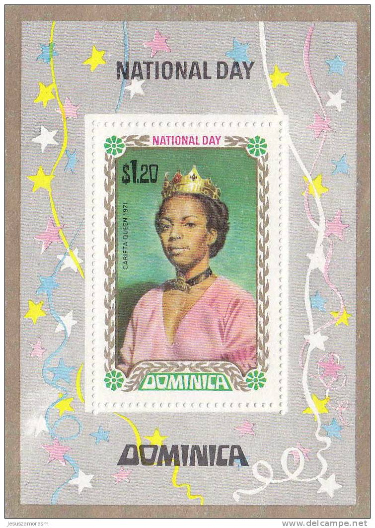 Dominica HB 11 Con Charnela - Dominique (1978-...)