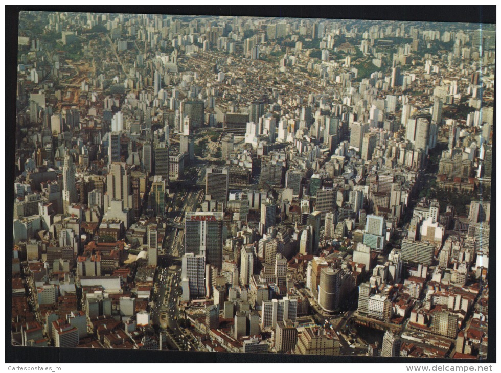 Sao Paulo-brid's Eye View Of The Center-used,perfect Shape - São Paulo