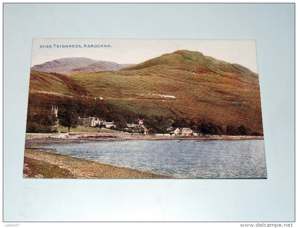 Carte Postale Ancienne : Teighness , ARROCHAR - Dunbartonshire