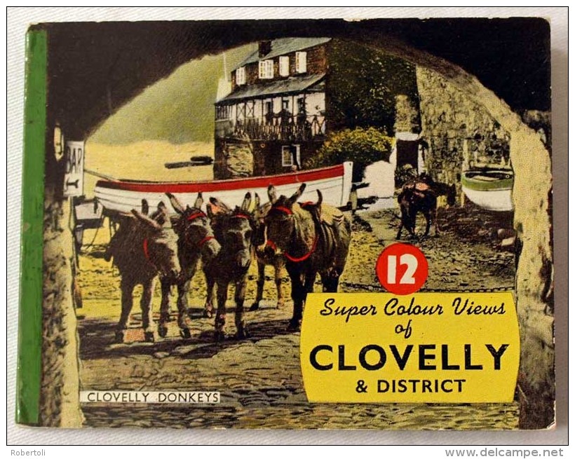 Clovelly - 12 Super Colour Views Of Clovelly & District - Clovelly