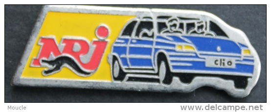 RADIO NRJ - VOITURE RENAULT CLIO BLEUE  -       (BLEU) - Medios De Comunicación