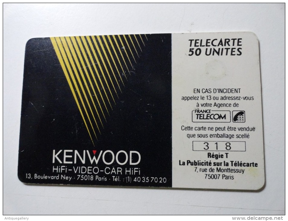 KENWOOD USED CARD - Telefoonkaarten Voor Particulieren