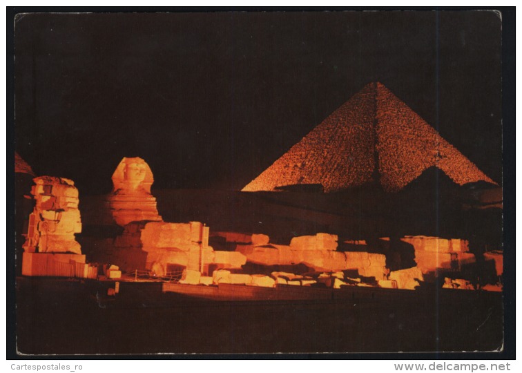 Gizeh-Giza-sounds And Lights At The Pyramid Of Giza-uncirculated,perfect Condition - Gizeh