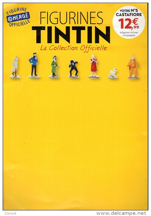 Cartonette "Les Figurines Des Aventures De Tintin - Tintin