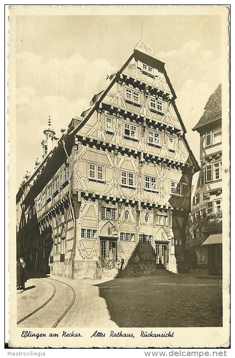 GERMANIA  ESSLINGEN AM NECKAR  Altes Rathaus  Ruckansicht - Esslingen