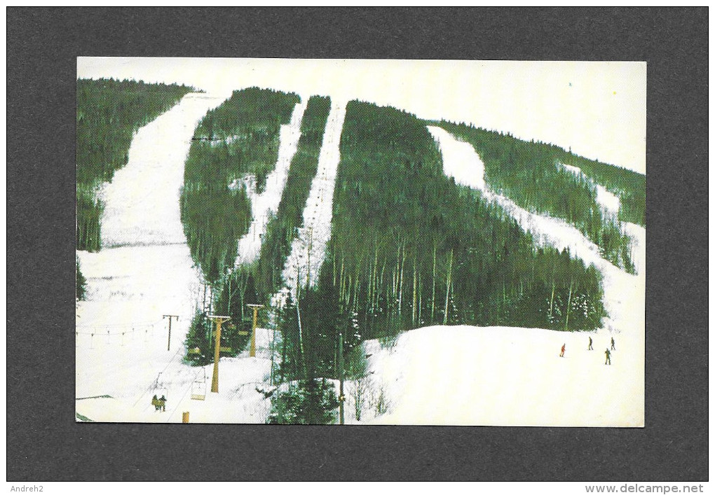 SPORTS D' HIVER - SKI - MONT GRAND FOND Cté. CHARLEVOIX - QUÉBEC - ET SES PENTES DE SKI - ÉDITÉ PAR B.B. IMPORTATIONS - Sports D'hiver