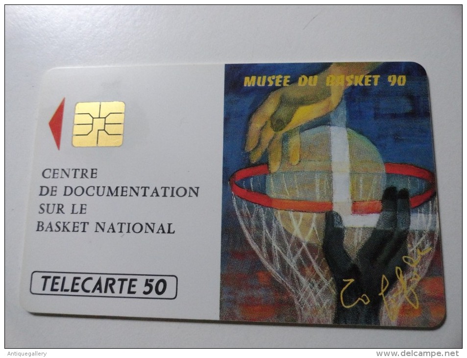 RARE : DOUBLE NUMÉROTATION SUR MUSEE DU BASKET TABLEAU DE TOFFOLI USED CARD ISSUE 1000Ex - Variétés