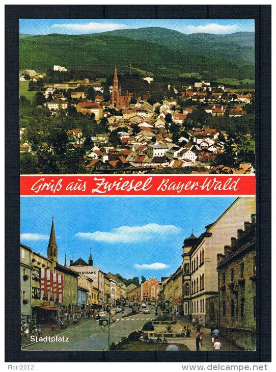 (829) AK Zwiesel - Bayer. Wald - Mehrbildkarte - Zwiesel