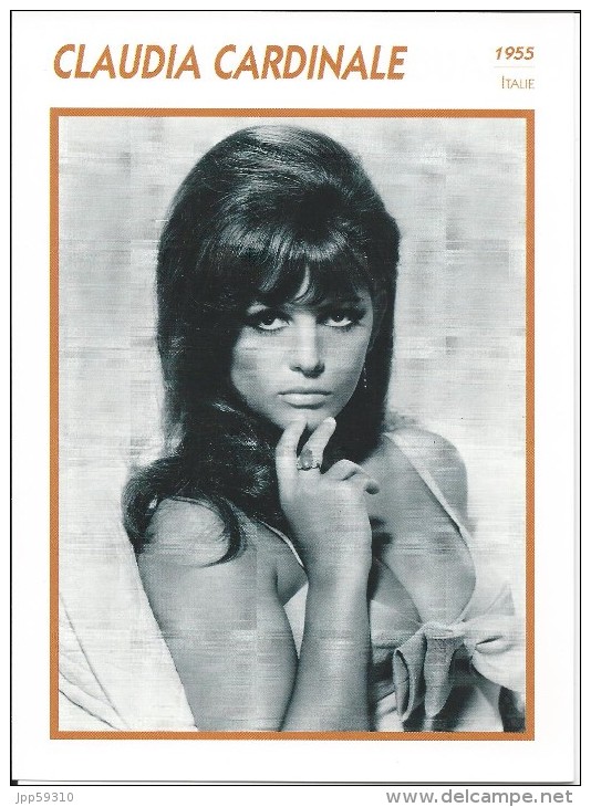 Claudia CARDINALE - Fiche Photo KOBALL COLLECTION - Otros