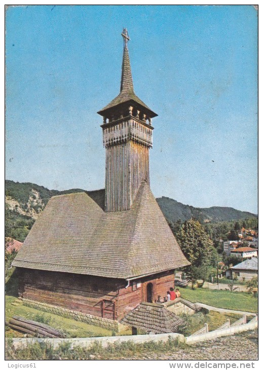 OLANESTI: WOODEN CHURCH OF HORIA,POSTCARD FOR COLLECTION,ROMANIA - Monuments