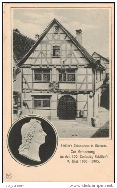 Allemagne - Marbach - Schiller's Geburtshaus - Marbach