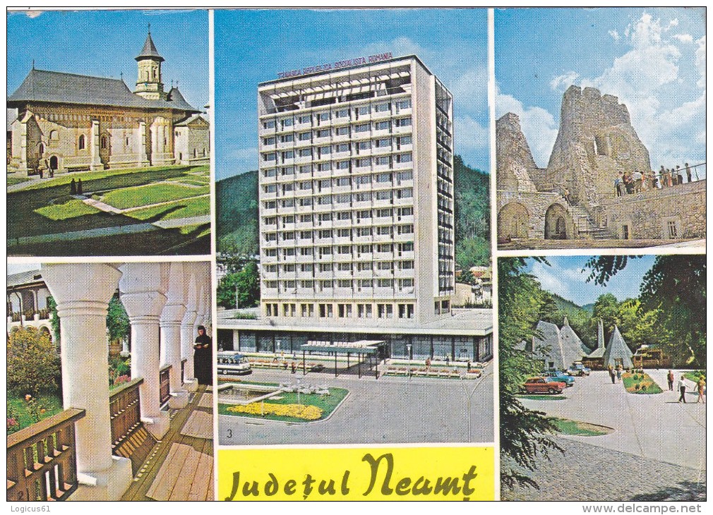 PIATRA NEAMT:NEAMT MONASTERY,NEAMT FORTt: HUNTS OUTLAWS,POSTCARD FOR COLLECTION,ROMANIA - Monuments