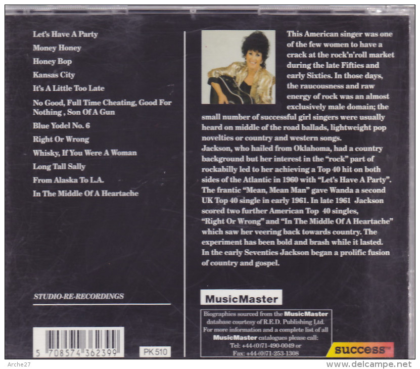 CD - Wanda JACKSON - Let's Have A Party - Rock