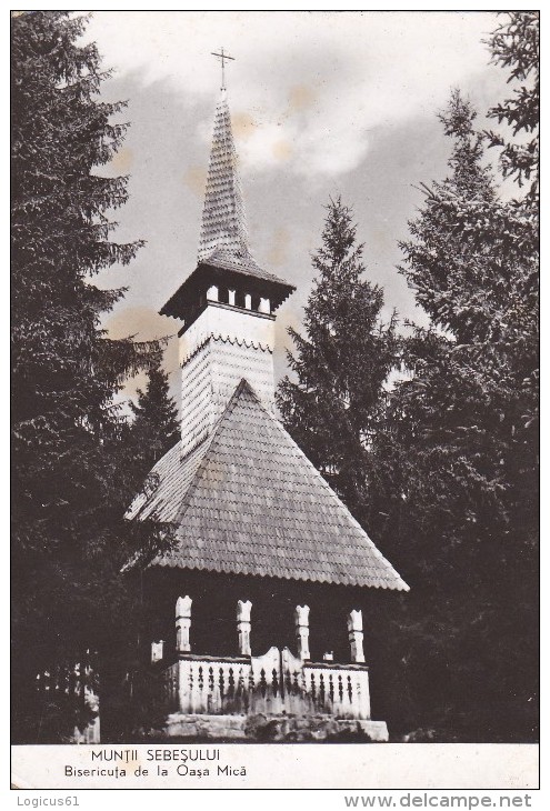 SEBES MOUNTAIN: LITTLE OASA CHURCHES,POSTCAR D FOR COLLECTION,ROMANIA - Monuments