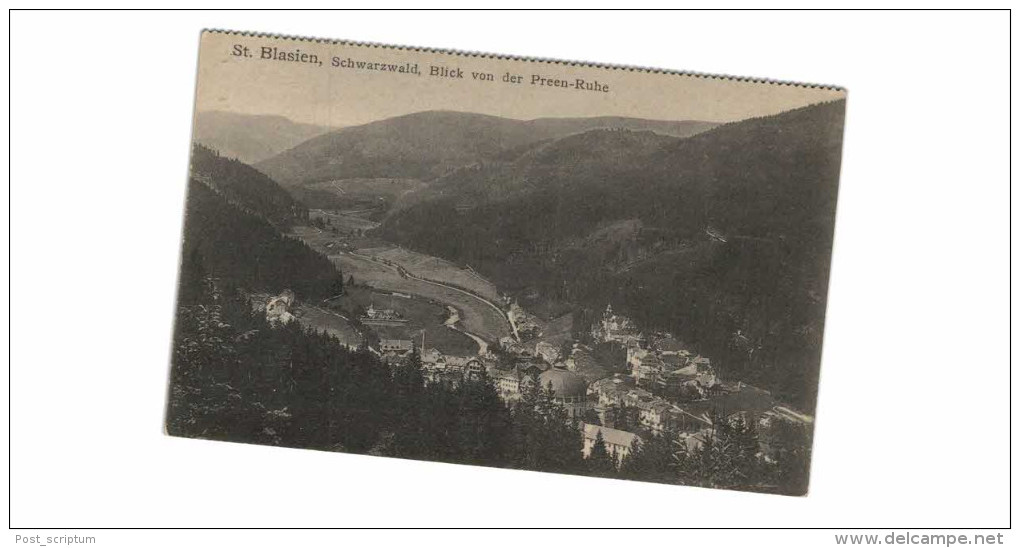 Allemagne - St Blasien Blick Von Der Preen Ruhe - St. Blasien