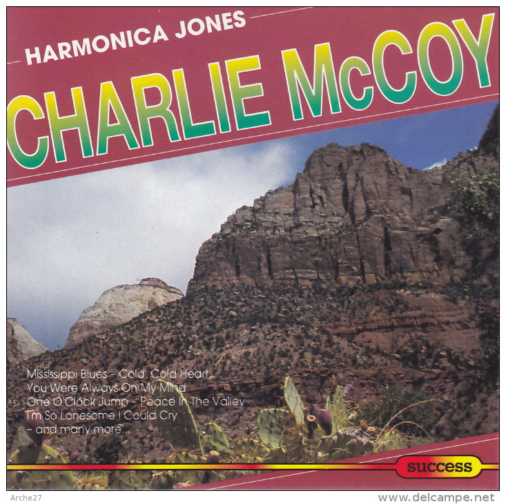 CD - CHARLIE MC COY - Harmonica Jones - Rock