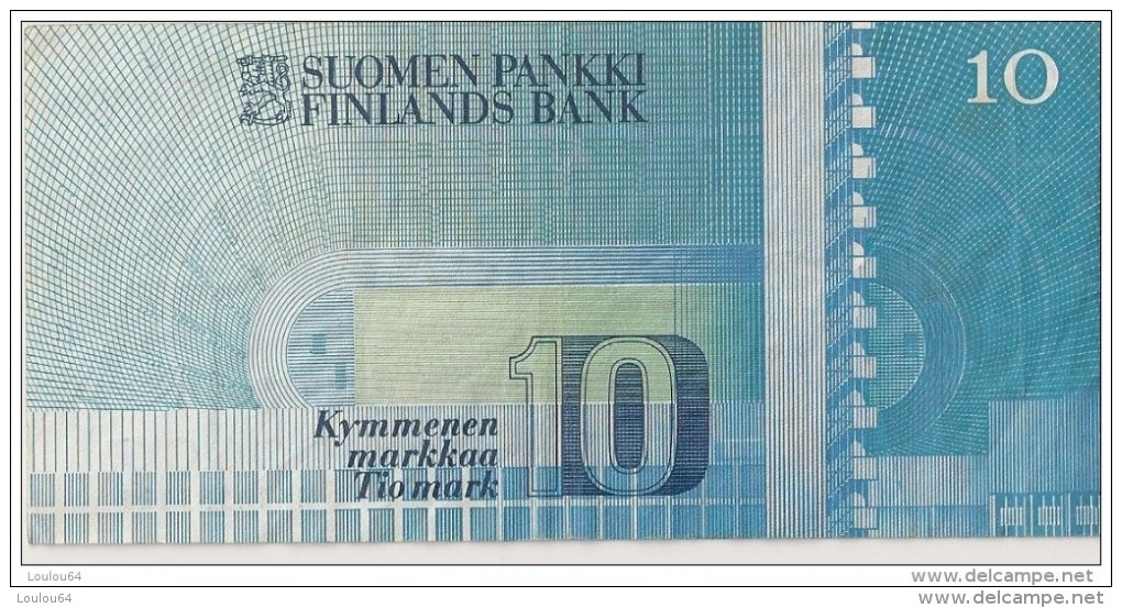 10 Markkaa 1986 - FINLANDE - TTB - - Finland