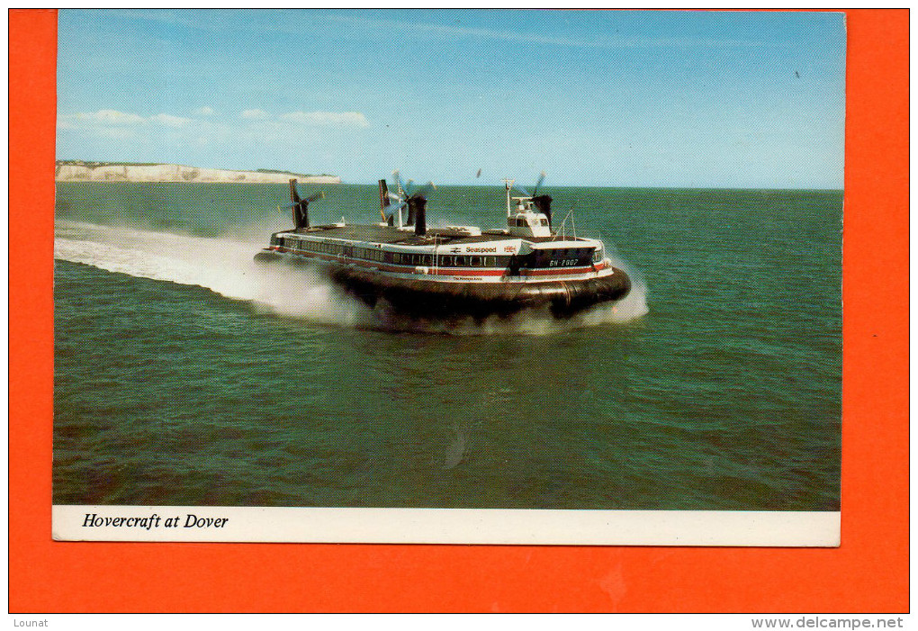 Hovercraft At Dover - Seaspeed Hovercraft Super-4 - Autres & Non Classés