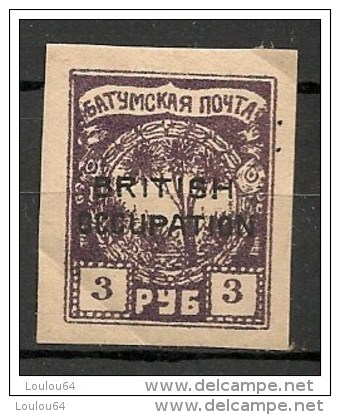 Timbres - Russie - Batoum - Occupation Britannique - 1919 -  N° 12 - - 1919-20 Occupation Britannique