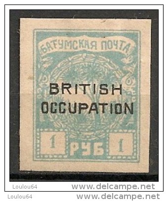 Timbres - Russie - Batoum - Occupation Britannique - 1919 -  N° 10 - - 1919-20 Occupation: Great Britain