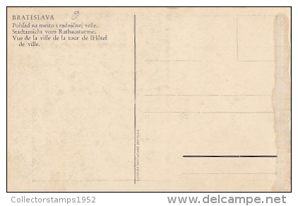 8131- BRATISLAVA- PANORAMA FROM TOWNHALL TOWER - Slovakia