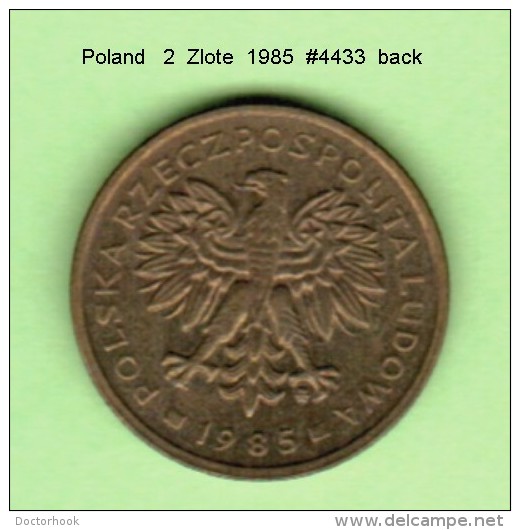 POLAND   2  ZLOTE  1985  (Y # 80.2) - Poland