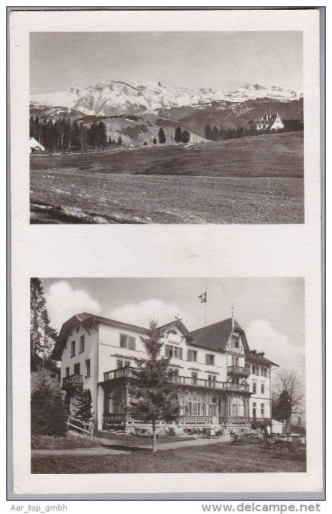 AK ZG MENZINGEN 1948-06-21 Alosen Restaurant Gottschalkenberg Foto Oetiker - Menzingen