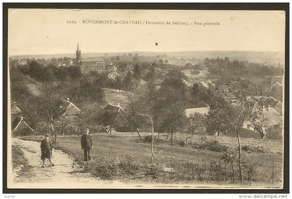 ROUGEMONT Le CHATEAU Vue Générale  Belfort (90) - Rougemont-le-Château