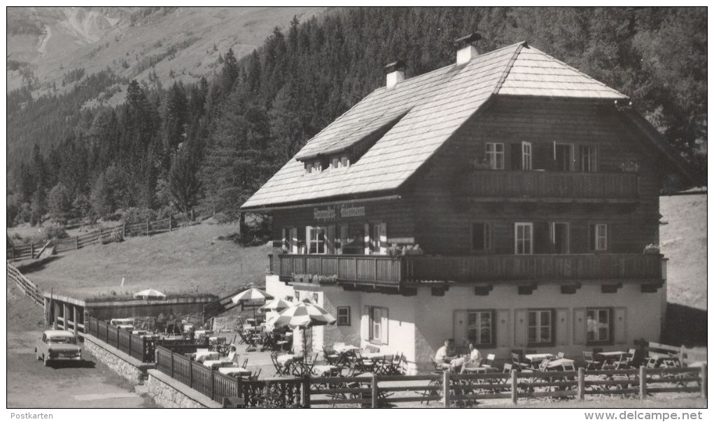 ÄLTERE POSTKARTE MALLNITZ TAUERNTAL ALPENGASTHOF GUTENBRUNN MIT GEISELSPITZE KÄRNTEN Pkw Car Opel ? Austria Cpa Postcard - Mallnitz