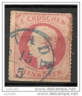 Timbres - Allemagne - Anciens Etats - Hanovre - 1859 - - Hannover