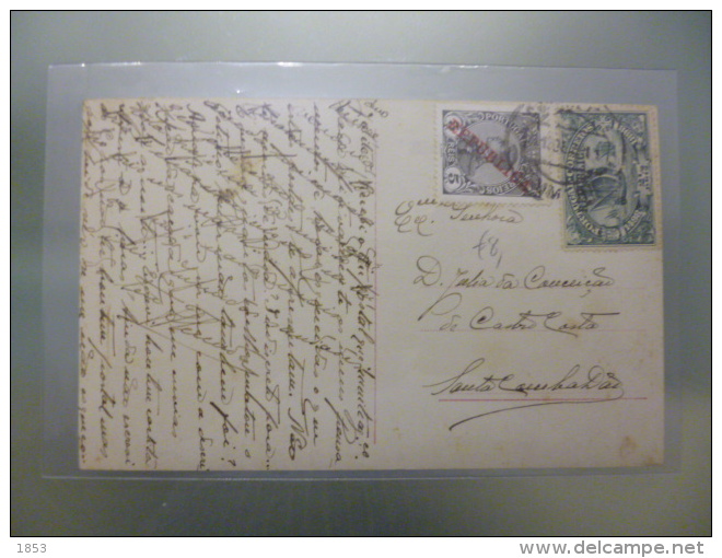 D.MANUEL II (PORTE MIXTO) - Lettres & Documents