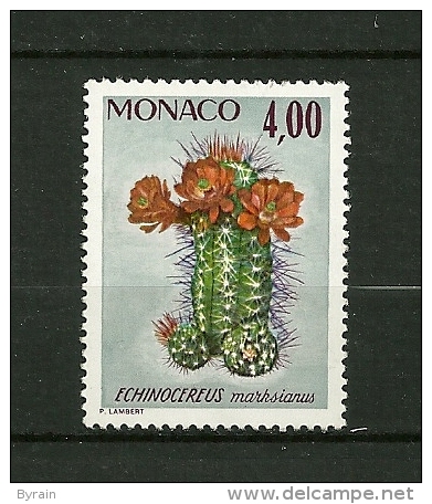 MONACO 1974    N° 1002     Plantes Du Jardin Exotique     (Echinocereus Marksianus )  NEUF - Ungebraucht