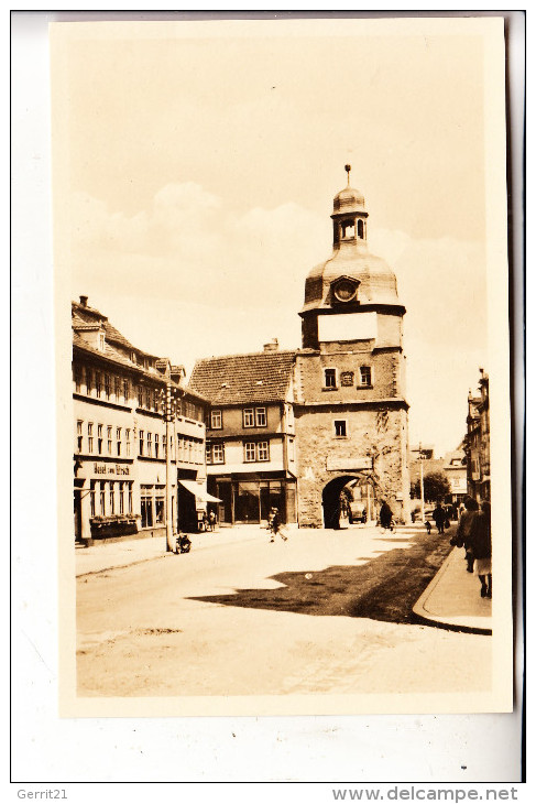 0-5812 WALTERSHAUSEN, Nicolaustor, Hotel Zum Hirsch - Waltershausen