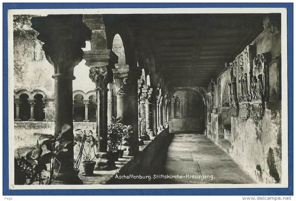 Aschaffenburg,Stiftskirche-Kreuzgang,1933 - Aschaffenburg