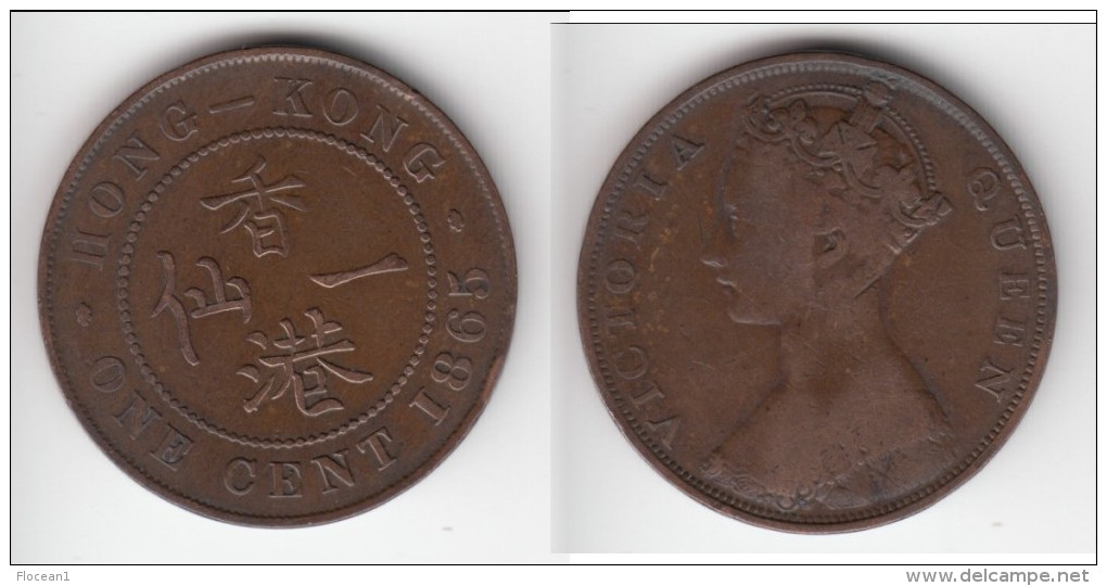 **** HONG-KONG - 1 CENT 1865 VICTORIA **** EN ACHAT IMMEDIAT !!! - Hong Kong