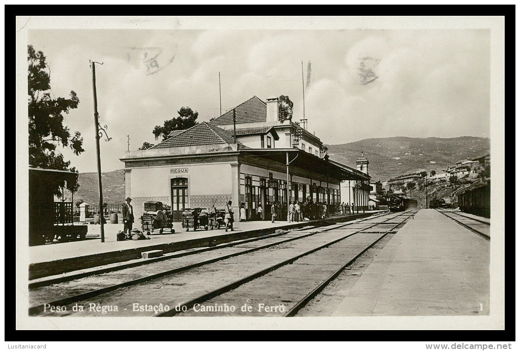 PESO DA RÉGUA  -ESTAÇÃO DOS CAMINHOS DE FERRO -  Carte Postale - Vila Real